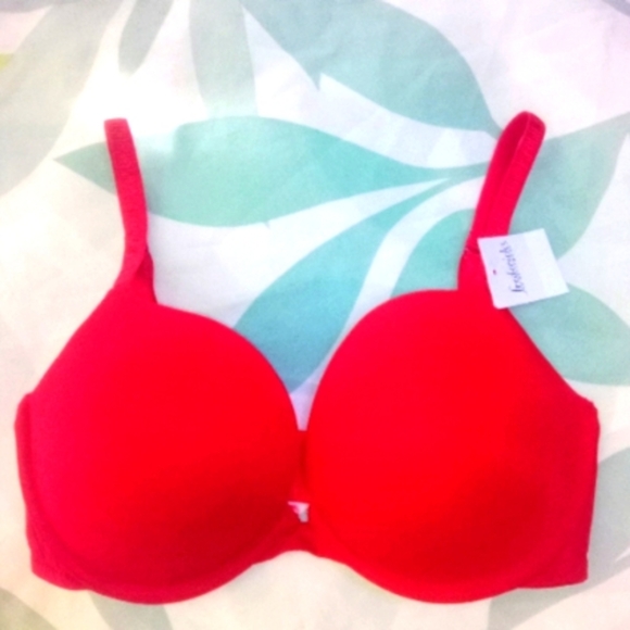 Fredrick of Hollywood 34D new red - Picture 1 of 6